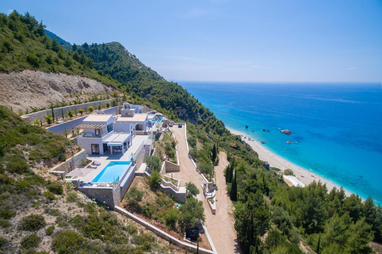Kathisma Bay Villas - Luxury Villas - Villa Helios Каламіци Екстер'єр фото
