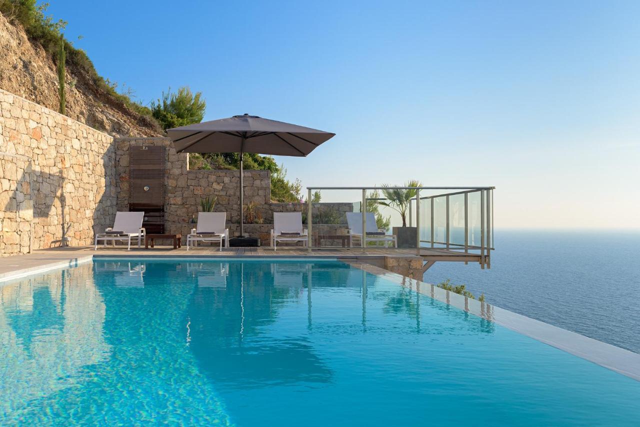 Kathisma Bay Villas - Luxury Villas - Villa Helios Каламіци Екстер'єр фото